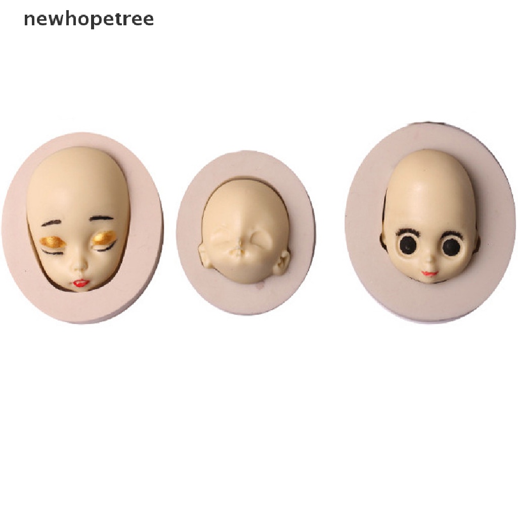 Khuôn Silicone Làm Bánh Hình Mặt Em Bé
