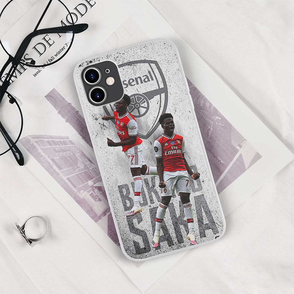 Ốp lưng bukayo saka poster collage pro 13 11 12 promax 7 8 plus xs X Xr  FOO20222384