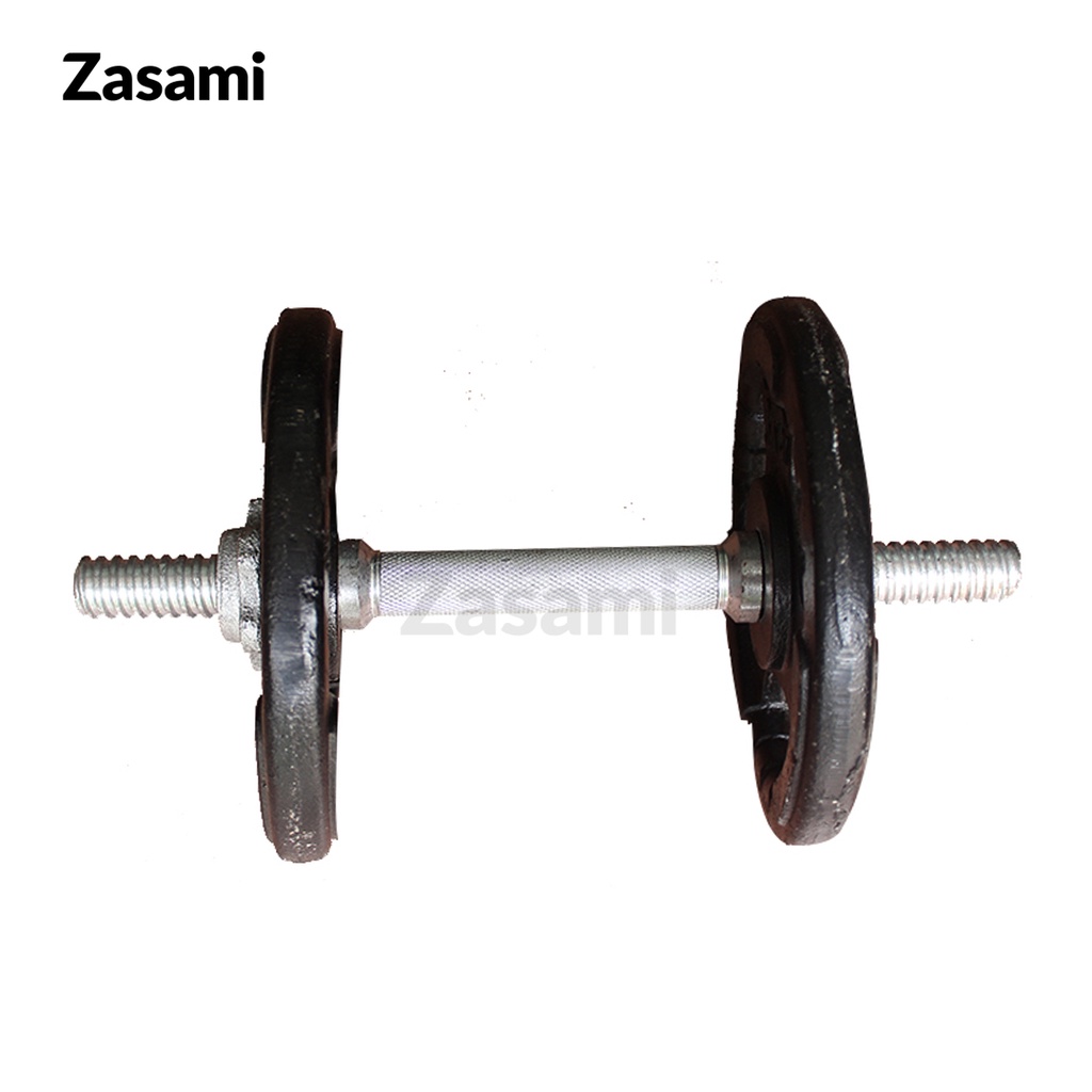 Đĩa Tạ Gang ZASAMI Loại 5kg Lỗ Tạ Phi 27mm