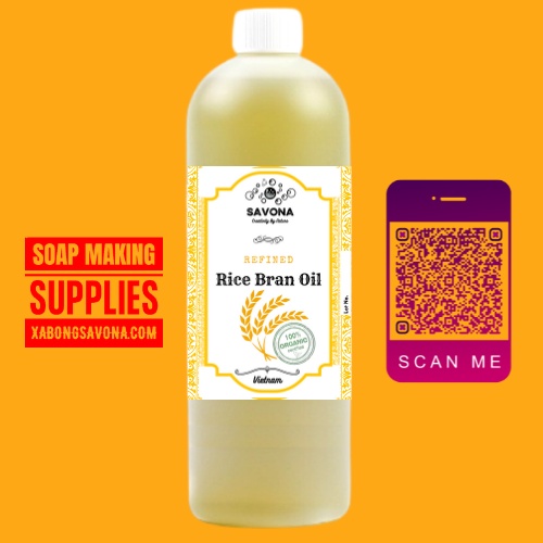 Dầu Cám Gạo Nguyên Chất 1 Lit - Vietnam Rice Bran Oil 1 Lit