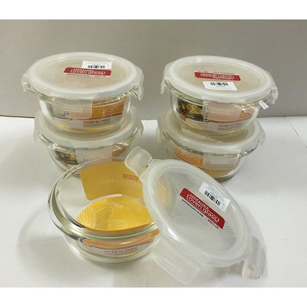 Hộp thủy tinh Lock&Lock tròn LLG821 400ml