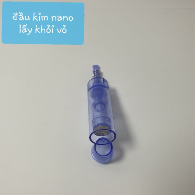 Đầu Kim Nano 12 36 Hàng Loại 1 - Trục Nhựa Đục Lò Xo Dài