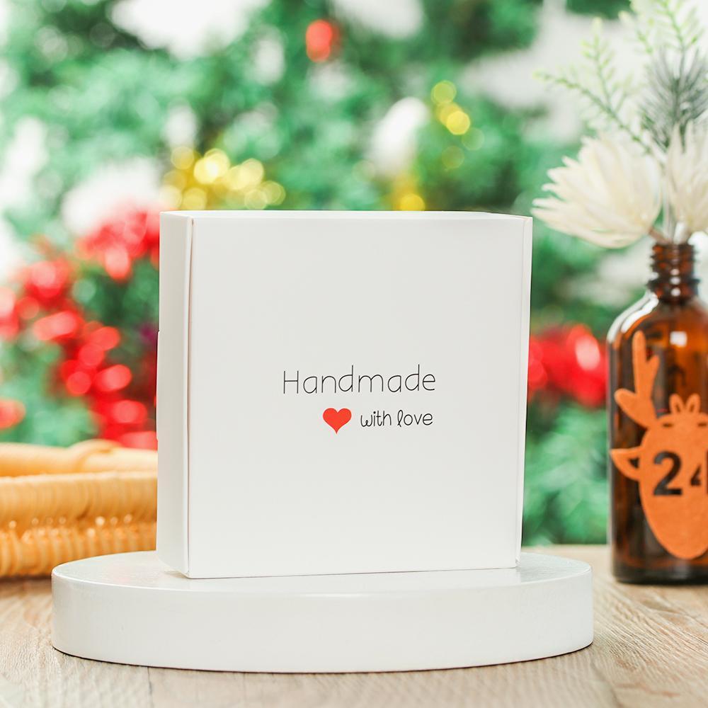 Bộ 10 Túi Đựng Trang Sức In Chữ Handmade with Love