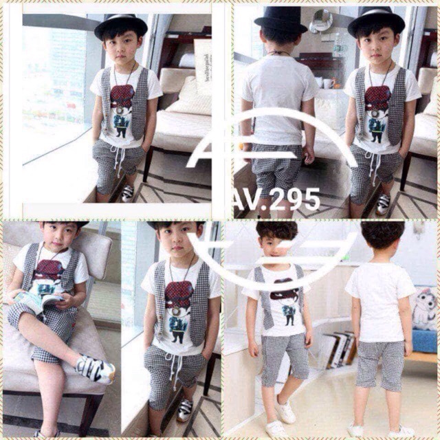 bộ thun cotton cho baby iu