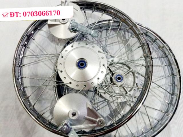 CẶP  BÁNH CĂM  WAVE A ZIN ,NIỀN GOSHI 1.2 1.4 ĐÙM SƠN BẠC ZIN ,