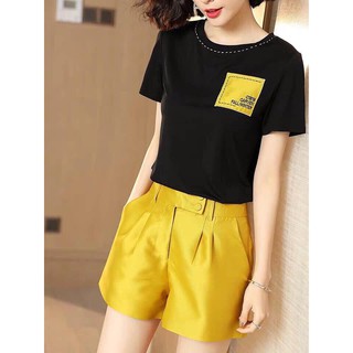 Sét bộ short phối màu cao cấp