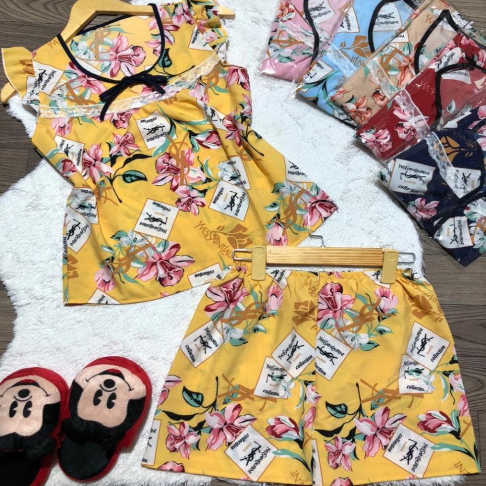 Đồ mặc nhà nữ 💥 FREE SHIP 💥 Đồ bộ ngủ xinh xắn, kẻ sọc caro siêu dễ thương. | BigBuy360 - bigbuy360.vn
