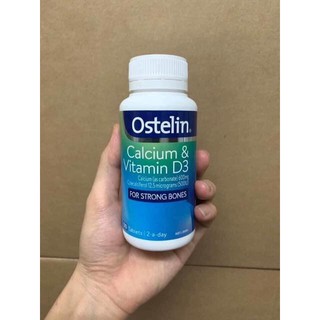 CANXI BẦU OSTELIN CALCIUM & VITAMIN D3 HỘP 130VIÊN 2023