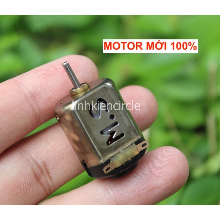 Motor 130 công suất cao dùng pin điện áp 3v dòng 3.5A tốc độ 50000 vòng 1 phút - LK0154