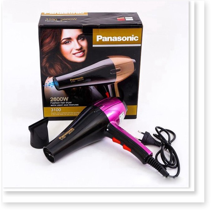 Máy Sấy Tóc Panansonic 3100 Hai Chiều Nóng Lạnh 2600w Cao Cấp
