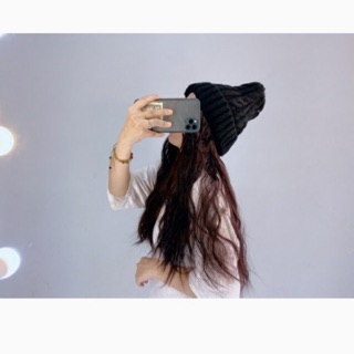 Mũ len xù❤️freeship 50k❤️ tóc mũ dính sẵn