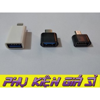 OTG JACK CHUYỂN ĐẦU MICRO TYPE-C IP SANG USB