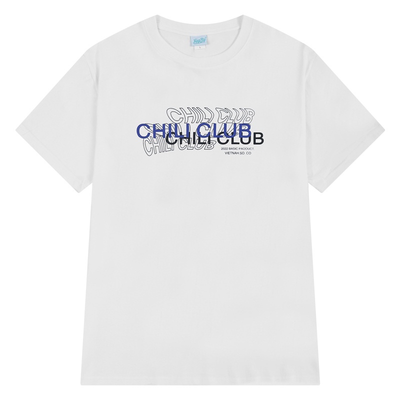 Áo thun Nelly ngắn tay in hình "Chiliclub" áo phông