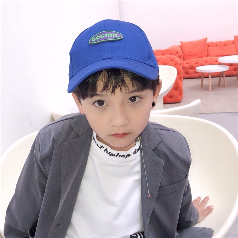 Mũ lưỡi trai chất liệu da cho bé