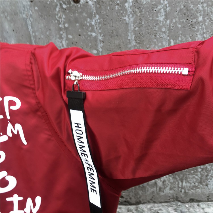 A58 Bomber Ulzzang Keep calm | BigBuy360 - bigbuy360.vn