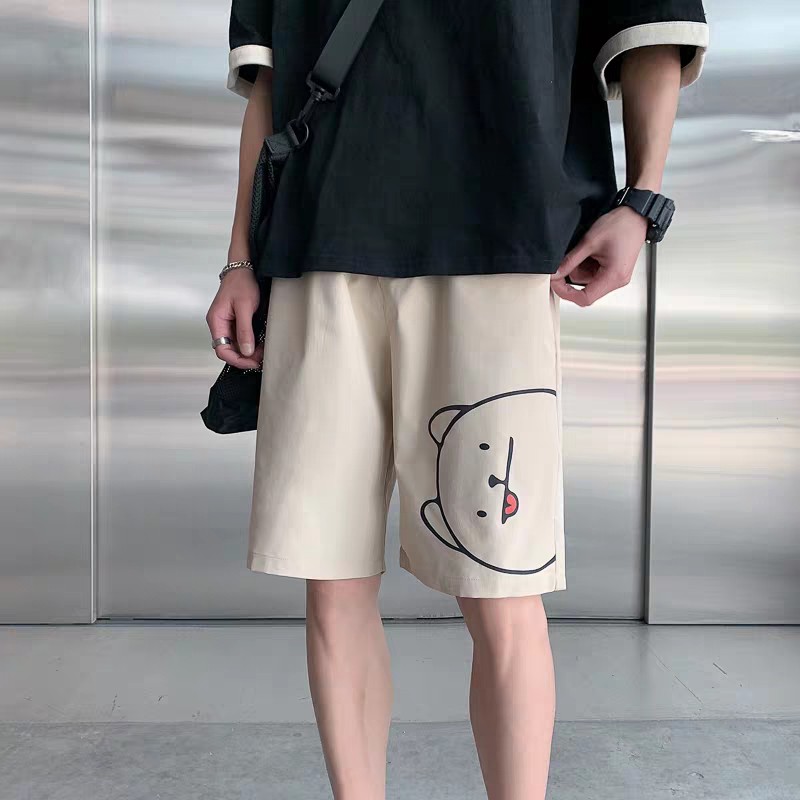 Quần short form rộng UNISEX thời trang cá tính dành cho nam nữ