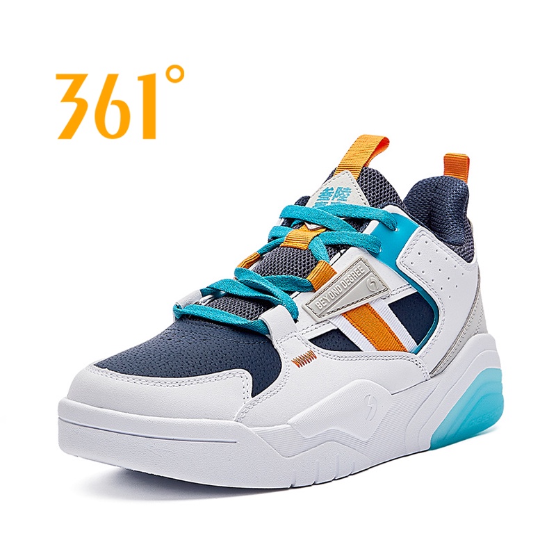 361 Degrees Men's Skateboarding Shoes Fashion Mesh Breathable Shock Absorption 672136608