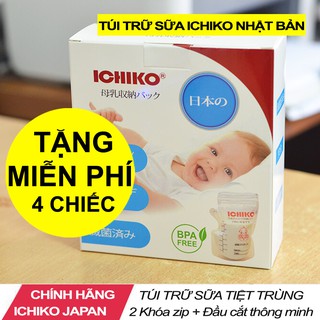 Tặng Miễn Phí Túi Trữ Sữa ICHIKO Mua 1 Tặng 4 ( Tổng Có 5 Chiếc Túi )