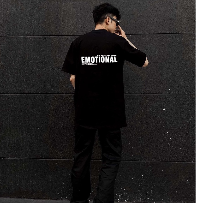 Áo Thun Unisex EMOTIONAL Dusty Worldwide  100% Cotton 250gsm - Local Brand Chính Hãng