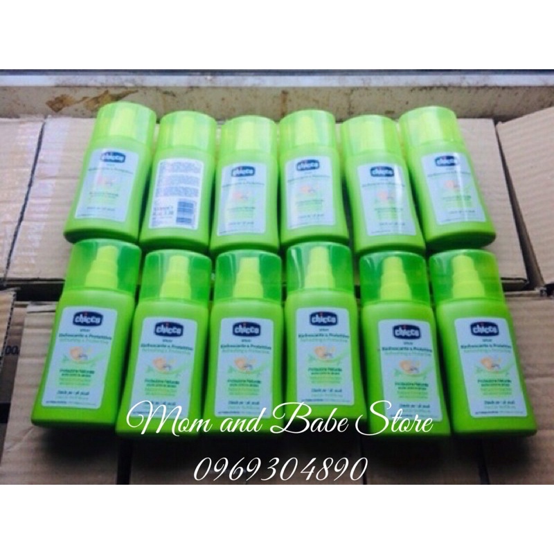 (Có sẵn)Bình xịt chống muỗi Chicco Extra 100ml (phiên bản mới)