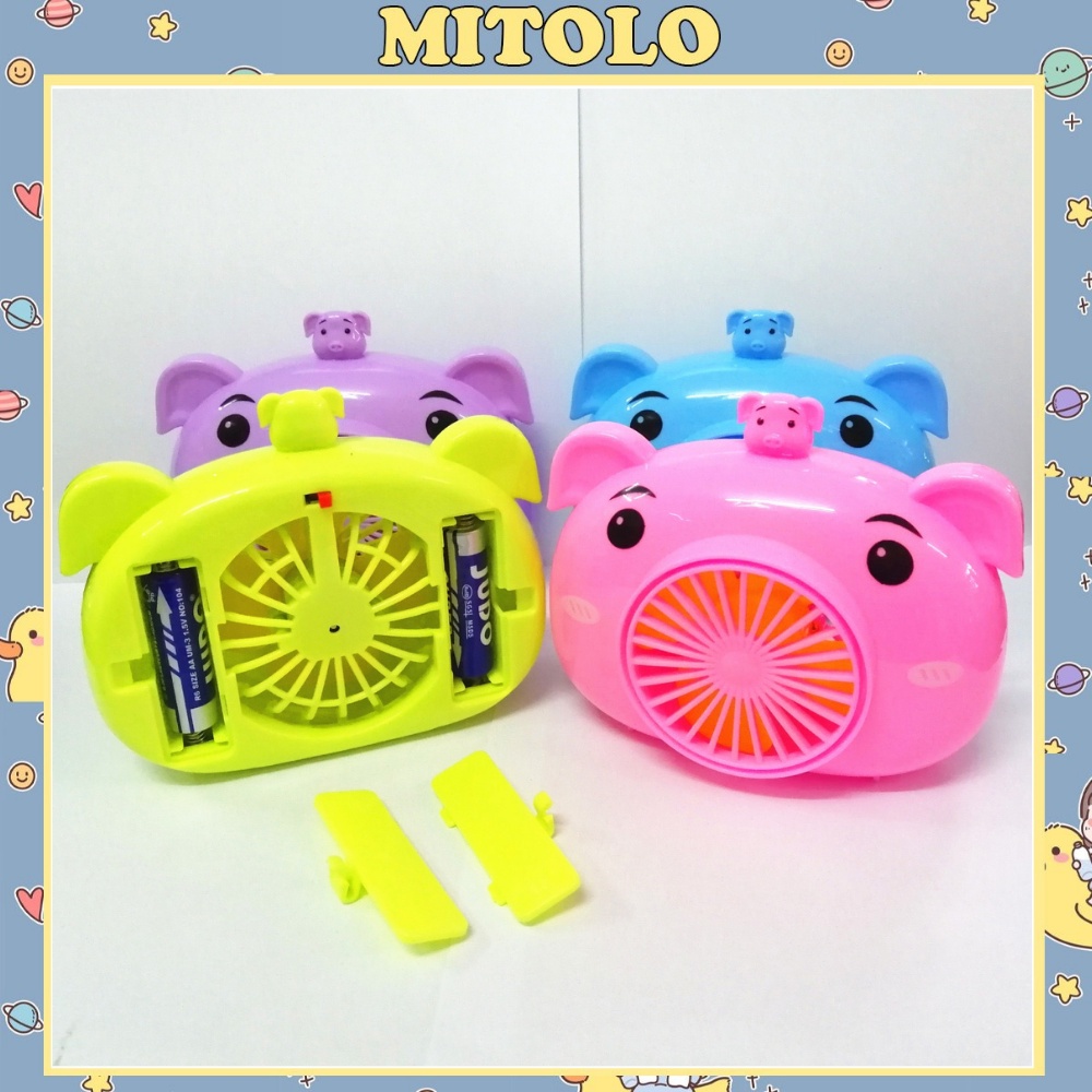 Quạt mini   MITOLO  quạt mini cầm tay cute giá rẻ 8647A