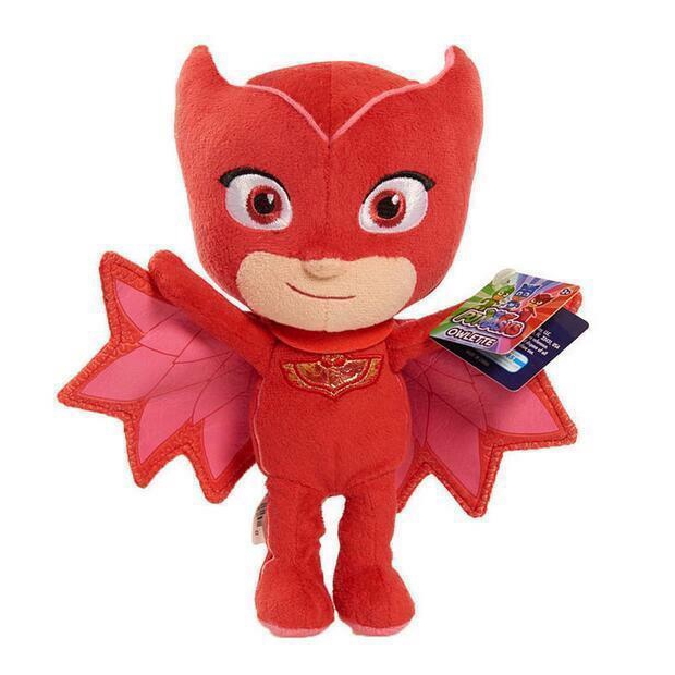 Bộ 4 thú nhồi bông hình các nhân vật trong PJ Masks Gekko Catboy Owlette Romeo