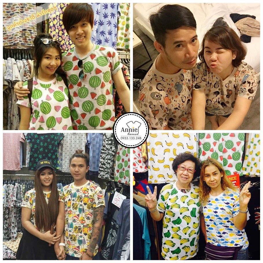 Áo thun hình phom suông Vintage Thái Lan VIN, Unisex nam nữ | Shopee Việt Nam
