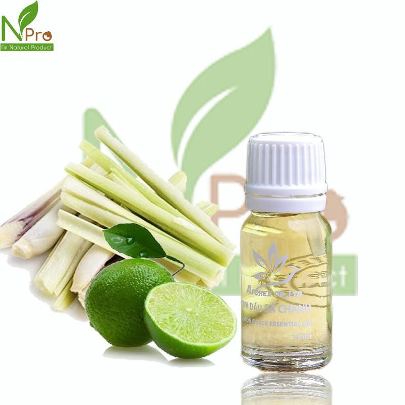 NPro - Tinh Dầu Sả Chanh 10ml┃Tinh dầu đuổi muỗi | Khử mùi, an toàn cho bé