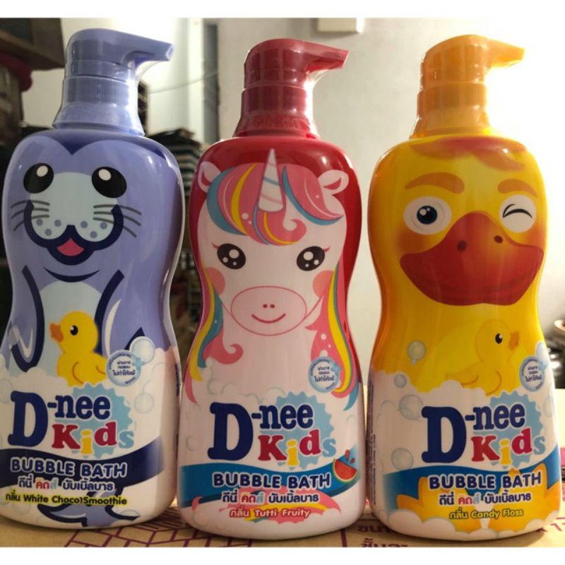Sữa tắm gội D-nee kids 400ml hình thú ngộ nghĩnh cho bé