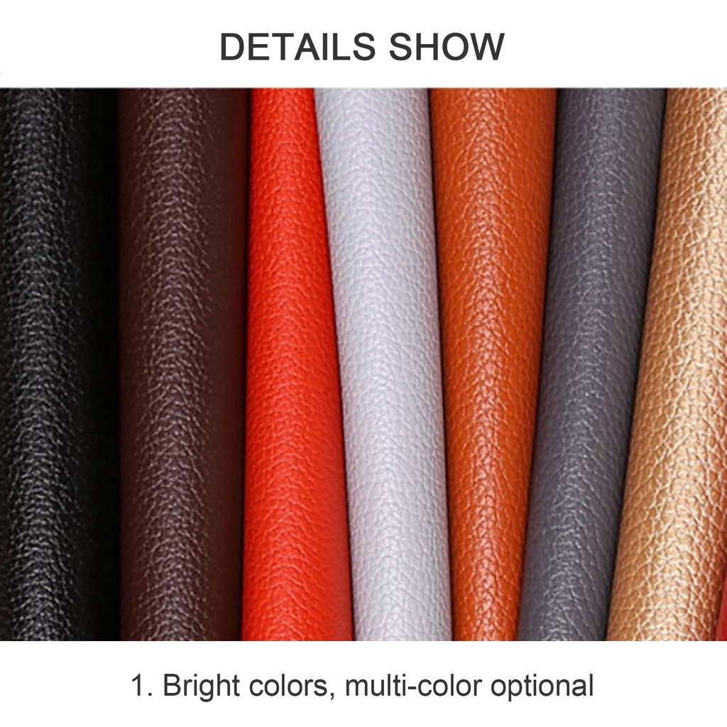 100x137cm kích thước lớn Sửa chữa đồ da Miếng dán tự dính trên ghế sofa Sửa chữa miếng dán vải da PU cho ô tô