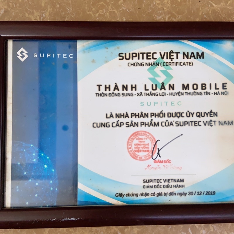 Pin dùng cho các dòng iPhopin EU supitec 6p/6splus - hàng chất lượng cao ,chính hãng bảo hành 12 tháng