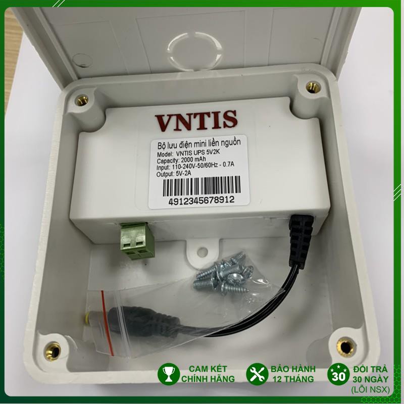[HOT] Bộ lưu điện mini liền nguồn VNTIS 5v-2A |bộ lưu điện|bộ lưu điện camera|bộ lưu điện ups|bo luu dien