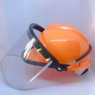 Mũ bảo hộ cả đầu kèm kính meka bảo vệ mặt