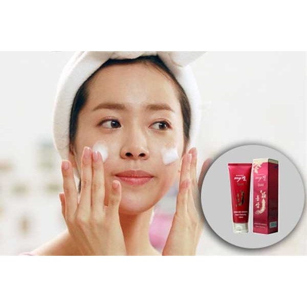 Sữa Rửa Mặt Hồng Sâm My Gold Korea Red Ginseng Foam Cleansing - 130ml