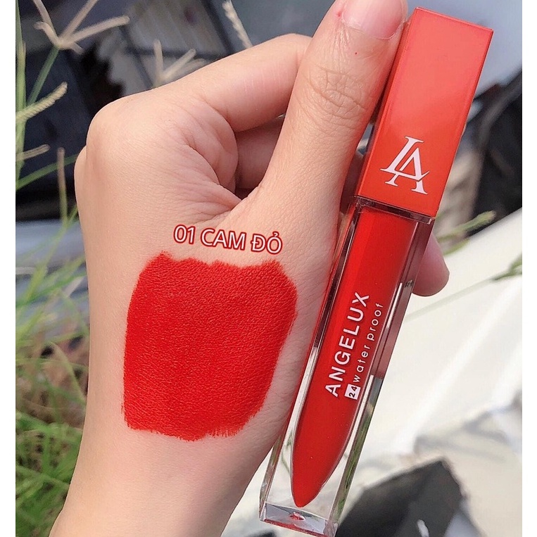 Son Kem Siêu Lì ANGELUX 2022, Công nghệ Màng Khóa Chống Thấm, Chống Trôi Mới Số 1 Việt Nam