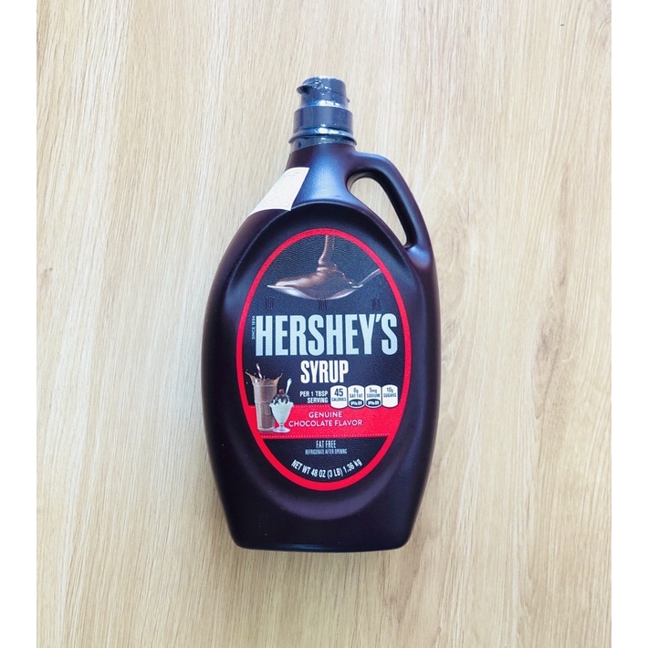 Sốt Socola Hershey s Syrup Chocolate 1.36 kg