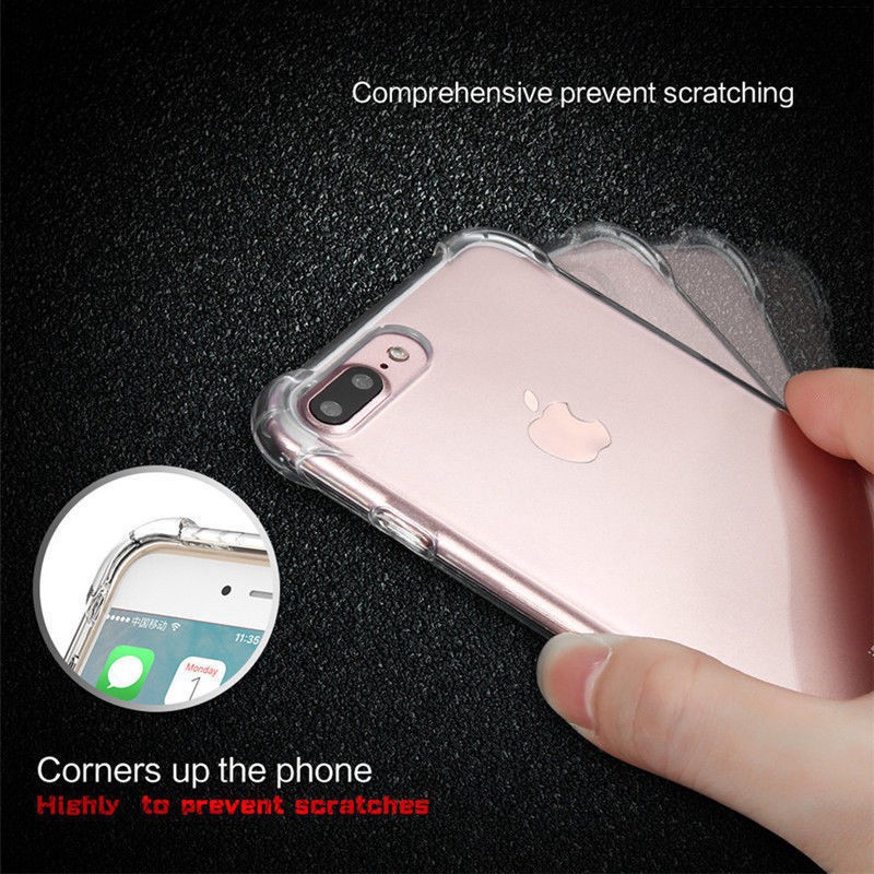 Ốp lưng nhựa TPU chống va đập cho iPhone X 6S 7 8 Plus iphone XR XS 11 Pro Max | WebRaoVat - webraovat.net.vn