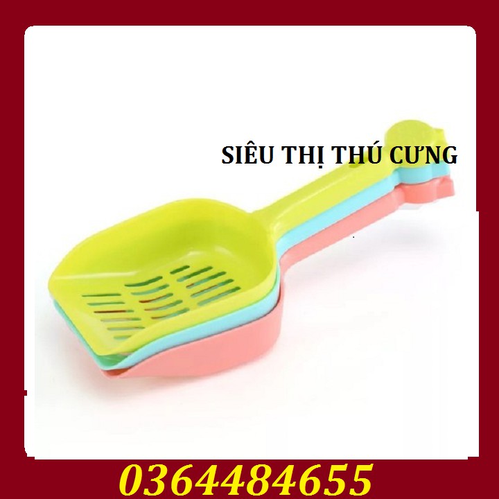 XẺNG XÚC CÁT-XẺNG VỆ SINH CHO CHÓ MÈO