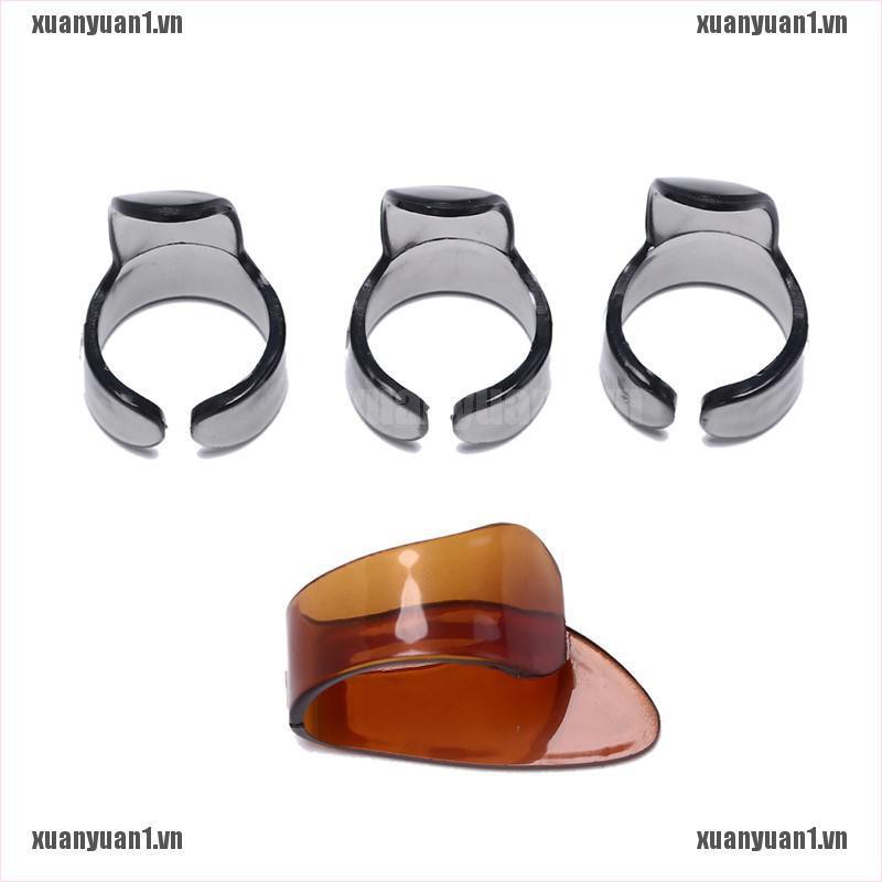 [XUANYUAN1] Bộ 4 Miếng Gảy Đàn Guitar 1 Ngón Cái 3 Ngón Cái