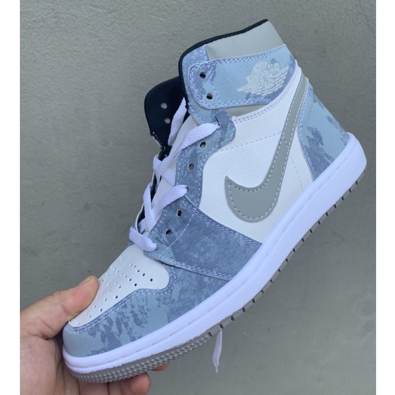 [Full box] GIÀY JORDAN 1 HYPER ROYAL , jodan 1   xanh nỉ cao cổ mới | BigBuy360 - bigbuy360.vn