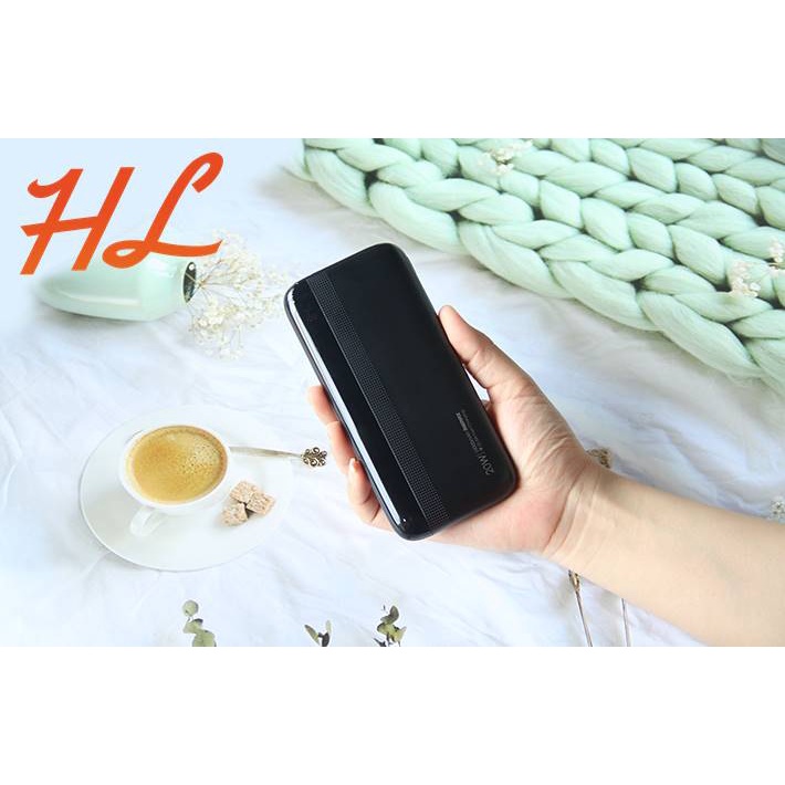 Pin Sạc Dự Phòng Remax RPP-293 10000mAh (2 Inputs 3 Outputs, TypeC PD20W, USB 22.5W) - Hưng Long PC