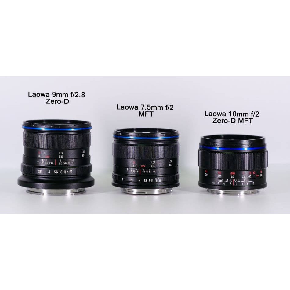 Ống kính Laowa 10mm F2 Zero-D MFT Lens dành cho ngàm M4/3 Panasonic, Olympus và Blackmagic