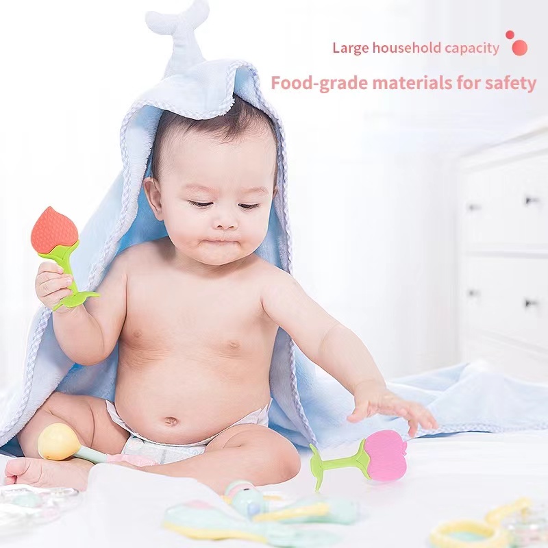 Gậy Đánh Trứng Hình Trái Cây Xinh Xắn Cho Bé