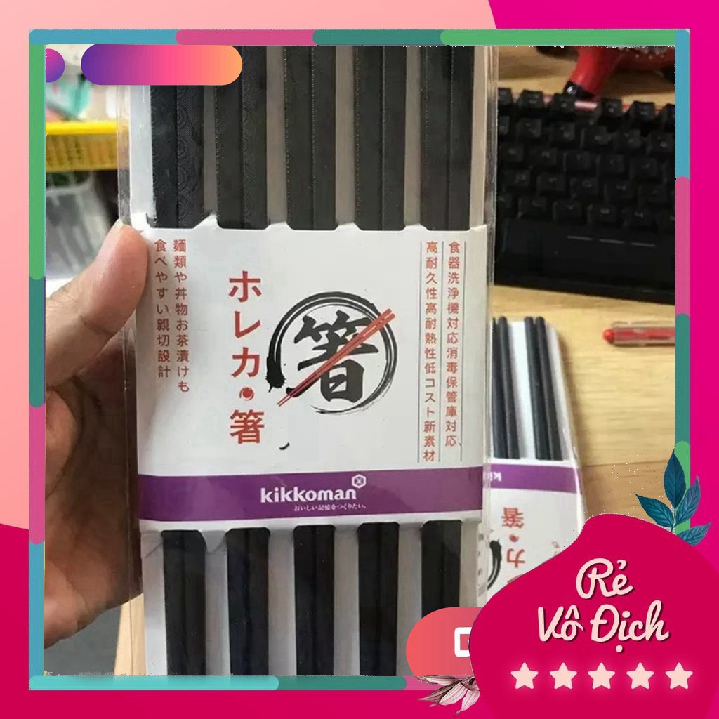 Đũa ăn Nhật Bản KIKOMAN, kháng khuẩn chống mốc