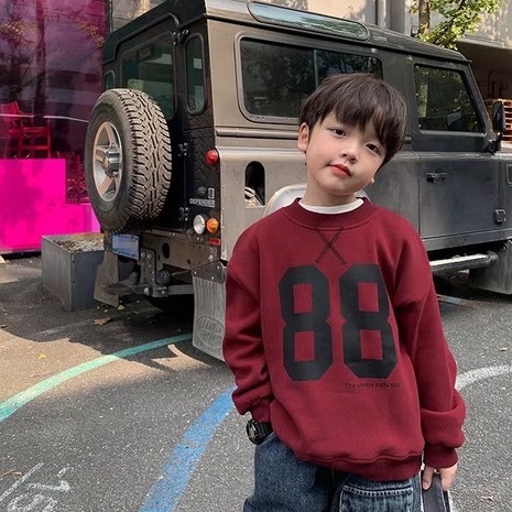 Áo nỉ BXPB dài tay cổ tròn thời trang Hàn