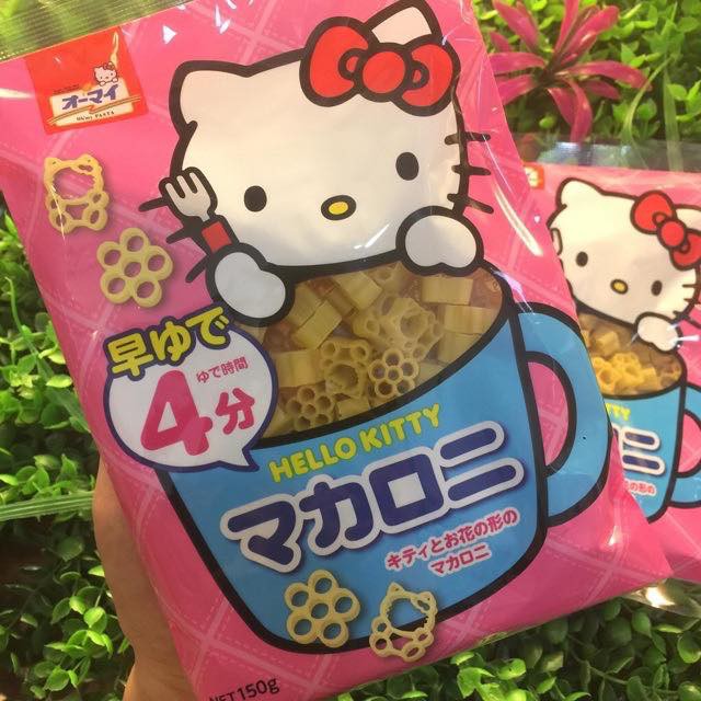 Nui ăn dặm hình hoa và mèo Hello Kitty - Nhật Bản- 150gr