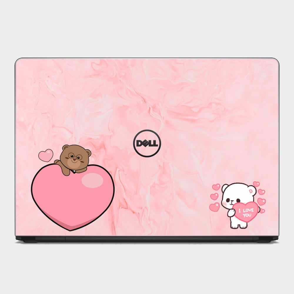 Skin Pink - Màu hồng dễ thương. Full Các Dòng Như: Dell, Hp, Acer, Asus, Macbook,...