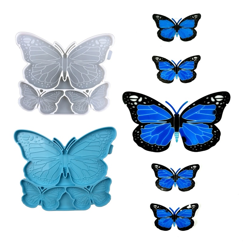 Khuôn Silicone Làm Móc Khóa / Đồ Trang Sức Treo Tường DIY