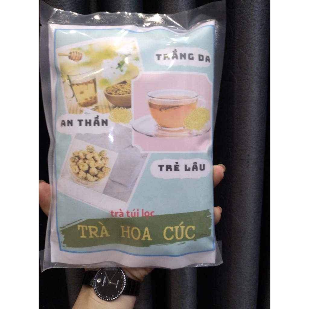 Trà Hoa Cúc - 40 Túi Lọc, Thanh Nhiệt, Trắng Da, An Thần, Trẻ Lâu