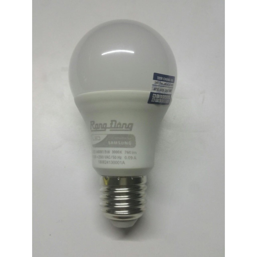Bóng đèn búp LED Rạng Đông 3W - 5W - 7W - 12W, ChipLED SAMSUNG Bảo Hành 12 THÁNG